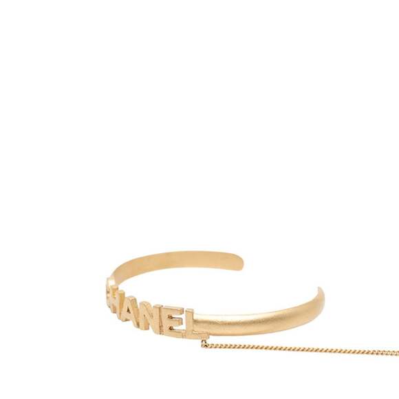 CHANEL Gold Logo Ring - Picture 3 of 8